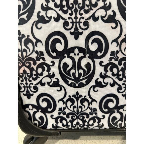 Rare DISNEY HAUNTED MANSION MICKEY LUGGAGE 360 WHEELED CARRY ON SPINNER SUITCASE - Picture 3 of 8